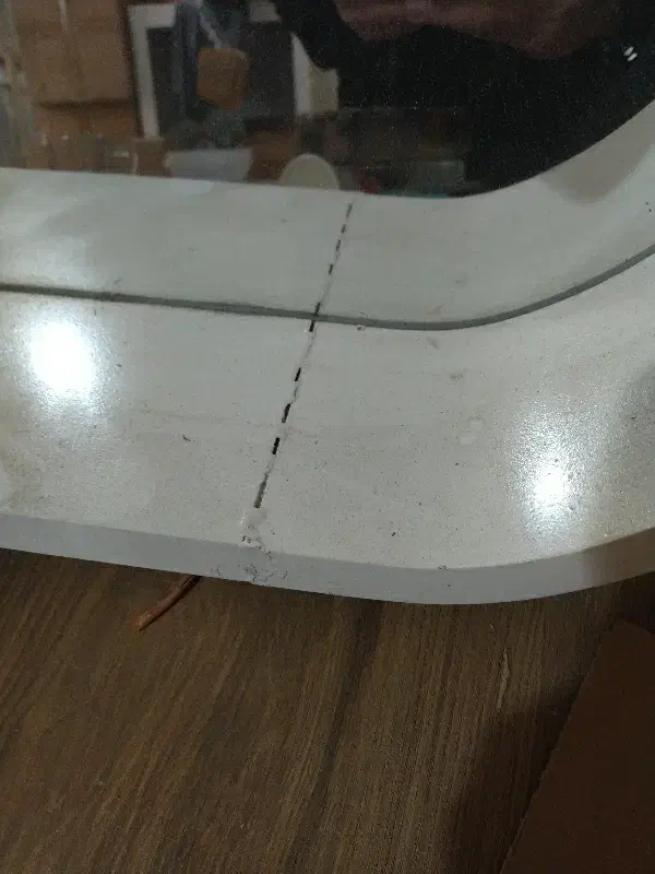 آینه لب منحنی|آینه|باسمنج, |دیوار