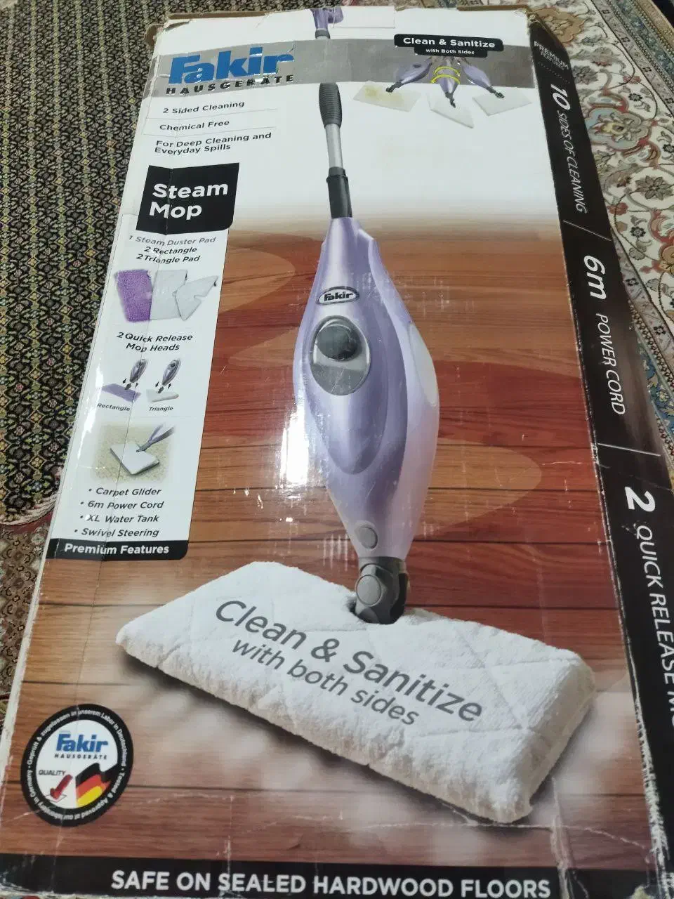 بخارشو مخصوص پارکت|جاروبرقی، جارو شارژی، بخارشو|مرند, |دیوار