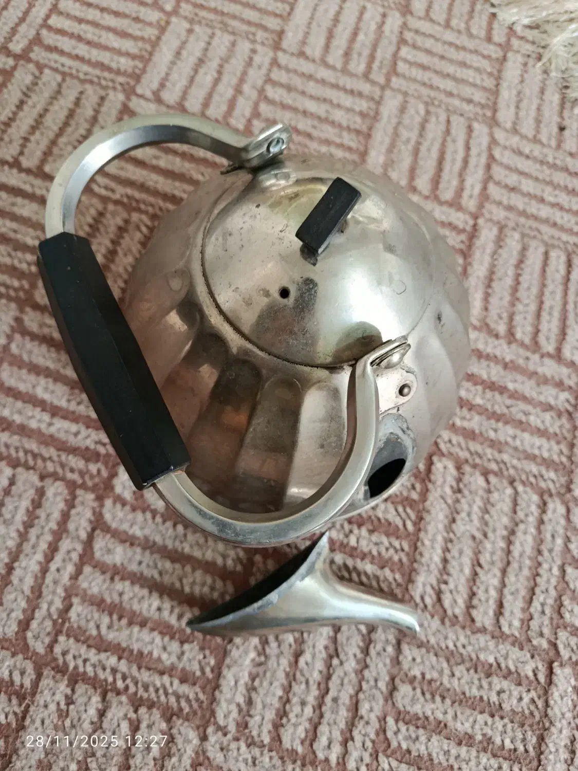 کتری روسی قدیمی|کلکسیون اشیاء عتیقه|قم, شهرک مهدیه|دیوار