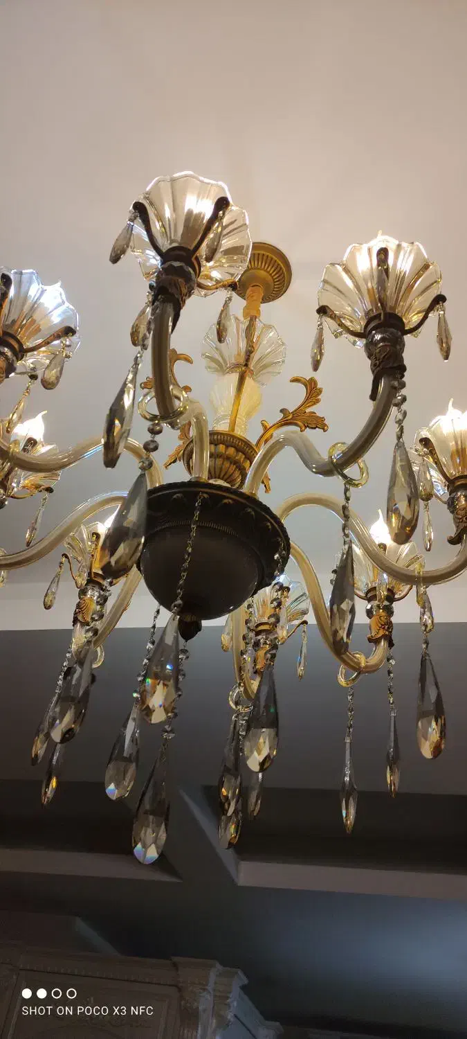 لوستر|لوستر و چراغ آویز|کرج, باغستان|دیوار