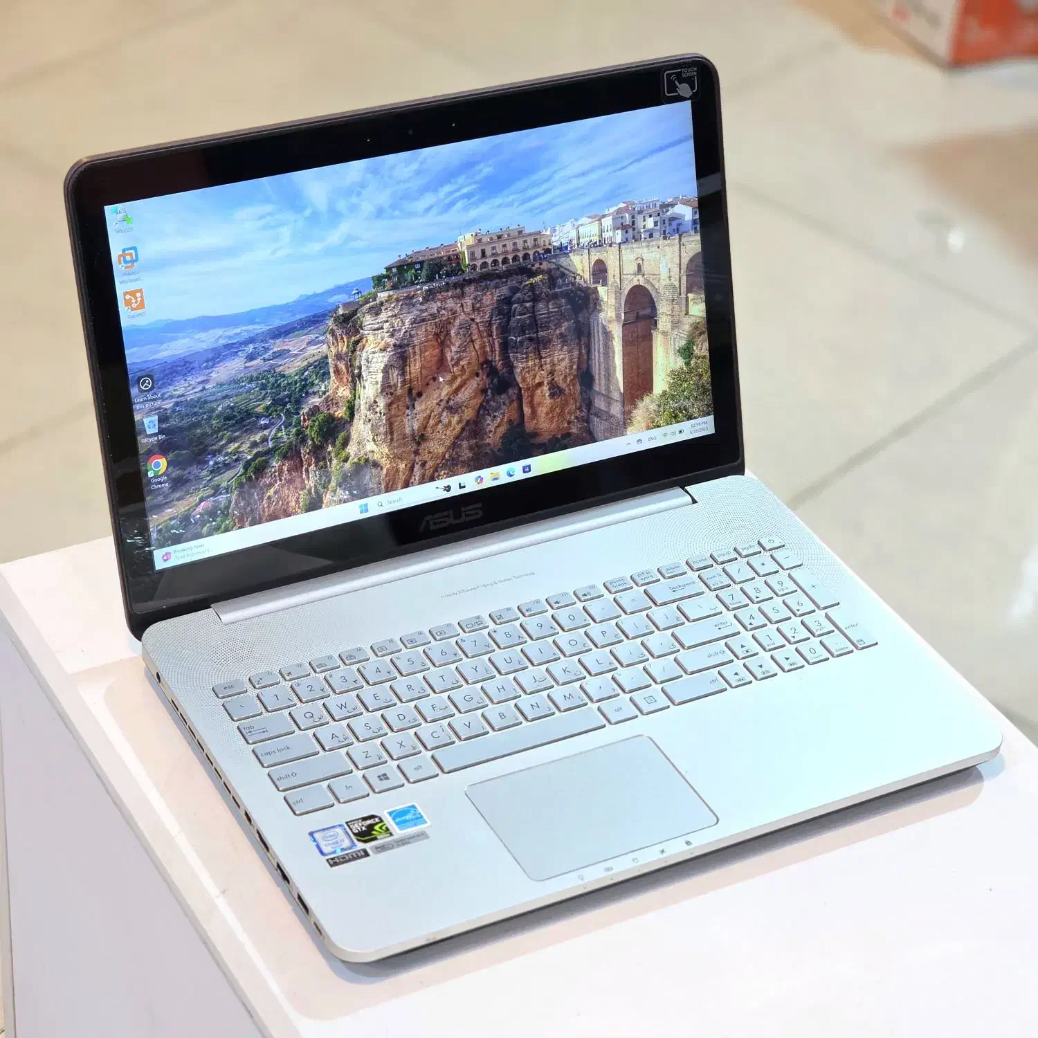 لپتاپ ایسوس ASUS N552VW لمسی 4k|رایانه همراه|شیراز, ملاصدرا|دیوار