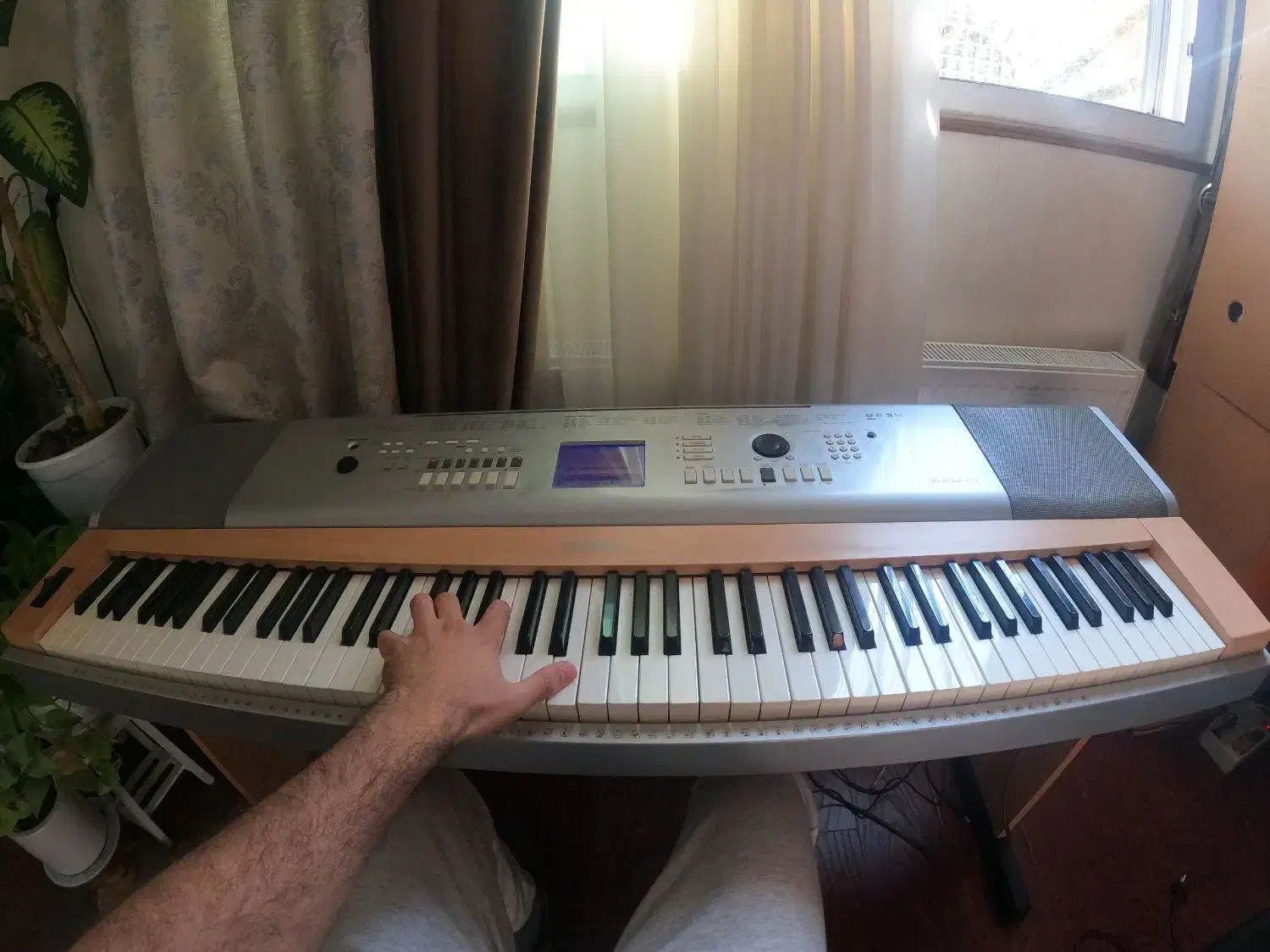 پیانو دیجیتال یاماها Yamaha dgx620|پیانو، کیبورد، آکاردئون|گرگان, |دیوار