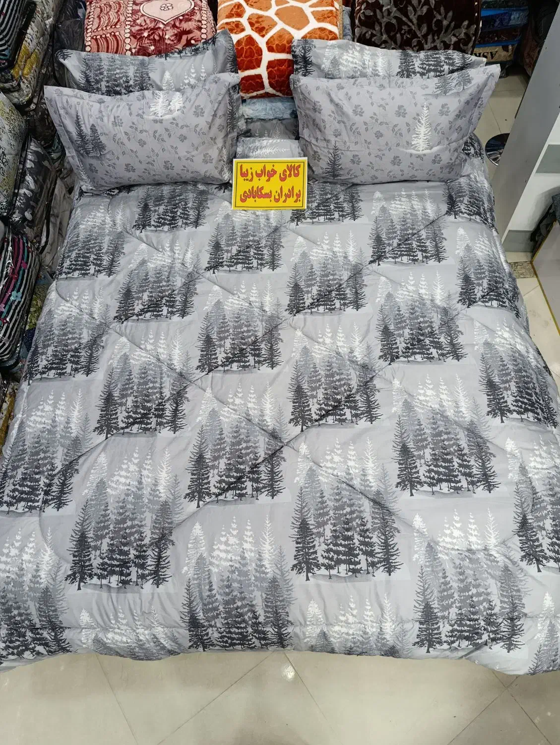 روتختی دونفره پیگمنت پلاس طرح «کاج»|سرویس روتختی|مشهد, عیدگاه|دیوار