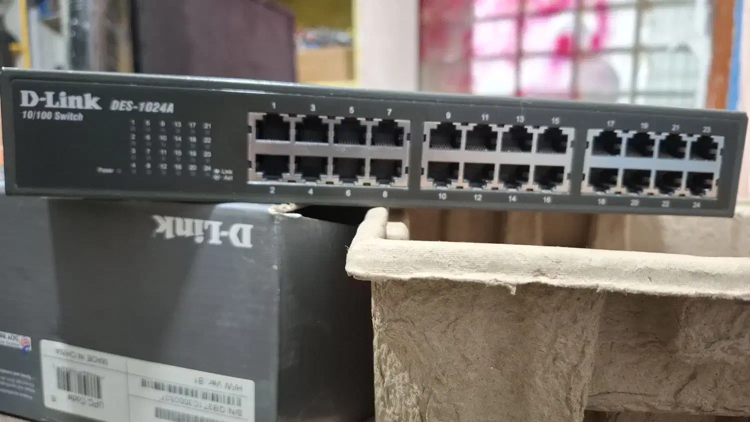 سوییچ ۲۴ پورت شبکه 10.100 DLINK|مودم و تجهیزات شبکه|زابل, |دیوار