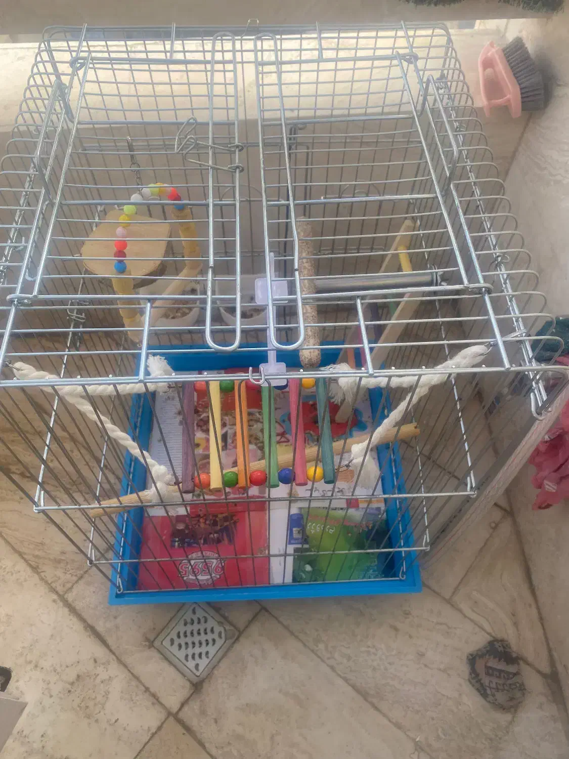 قفس پرنده طوطی سان|لوازم جانبی حیوانات|قم, بکایی|دیوار