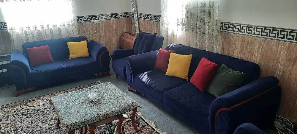 مبل هفت نفره|مبلمان خانگی و میز عسلی|قائم‌شهر, |دیوار