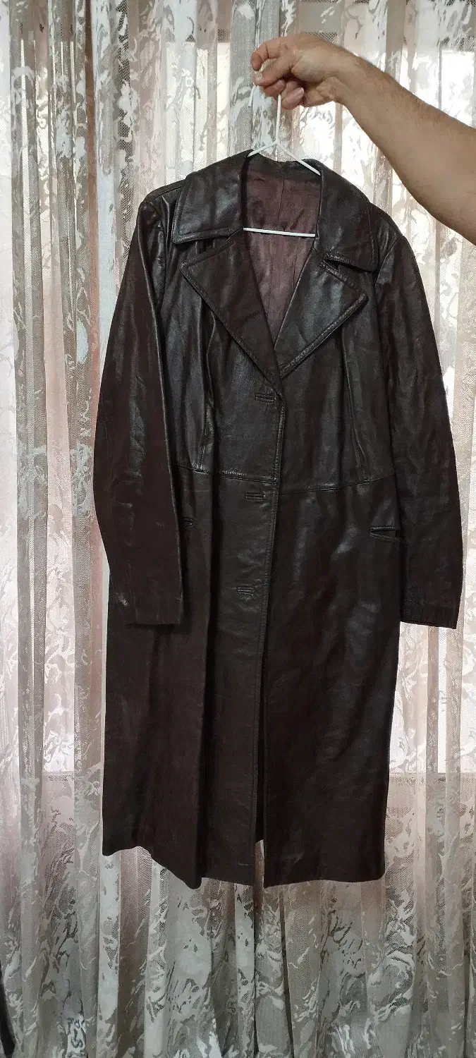 بارانی تمام چرم|لباس|رشت, باهنر|دیوار