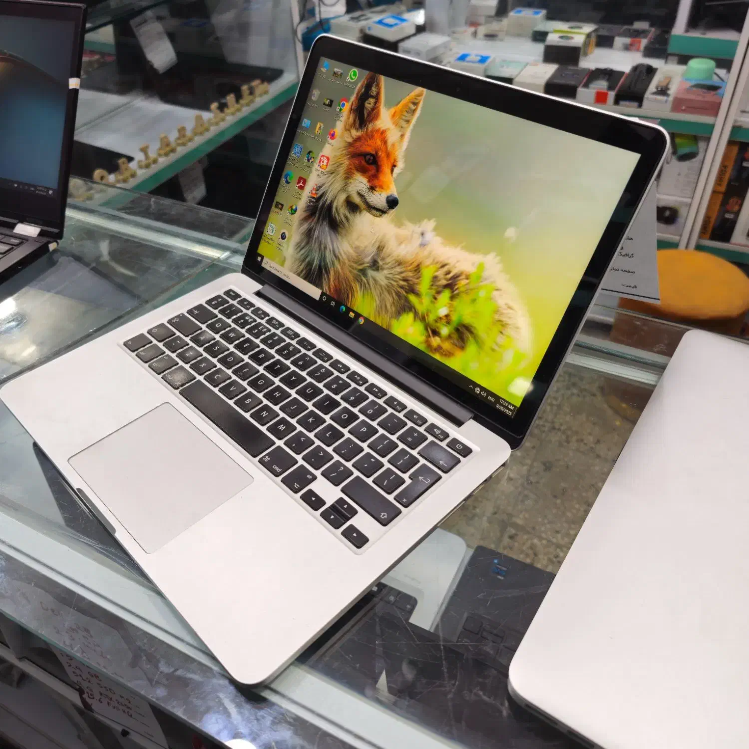 لپتاپ بسیار با کیفیت اپل صفحه 2k  و i5 ssd512|رایانه همراه|یاسوج, |دیوار
