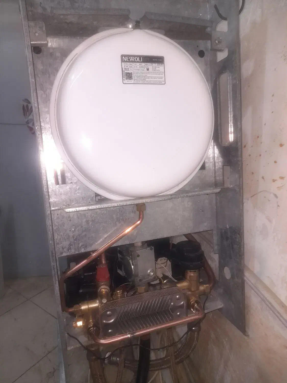 پکیج ۲۴۰۰۰ فندار دومبدل بلوکه برنجی|آبگرمکن، پکیج، شوفاژ|مشهد, اقبال|دیوار