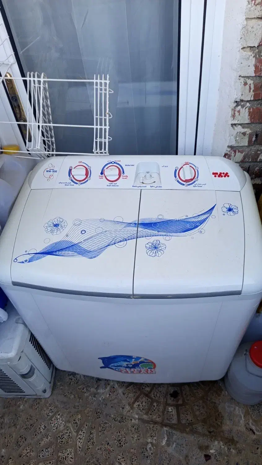 لباسشویی برفاب|ماشین لباسشویی و خشککن لباس|نقده, |دیوار