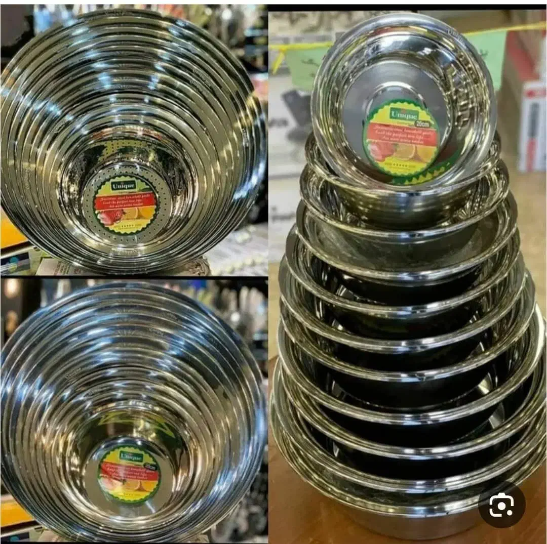 آبکش و لگن 22پارچه یونیک حک شوده|ظروف پختوپز|بندر گناوه, |دیوار