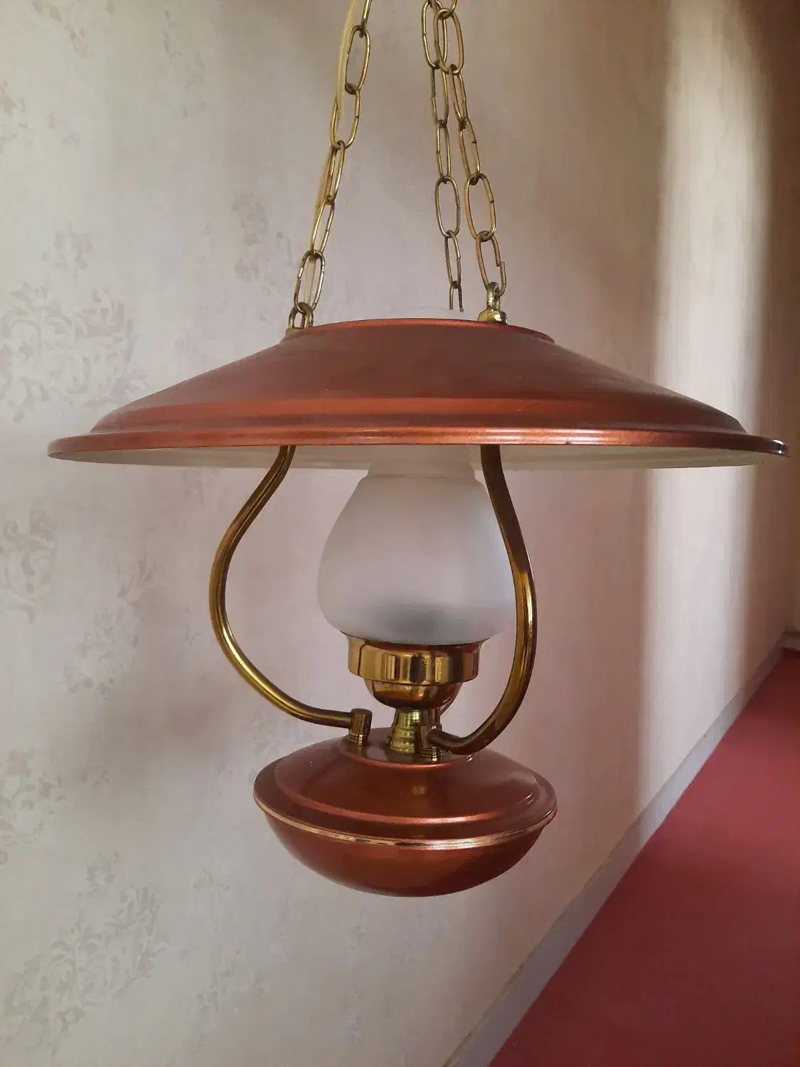 چراغ آویز طرح کلاسیک شیک و خاص|لوستر و چراغ آویز|زنجان, |دیوار