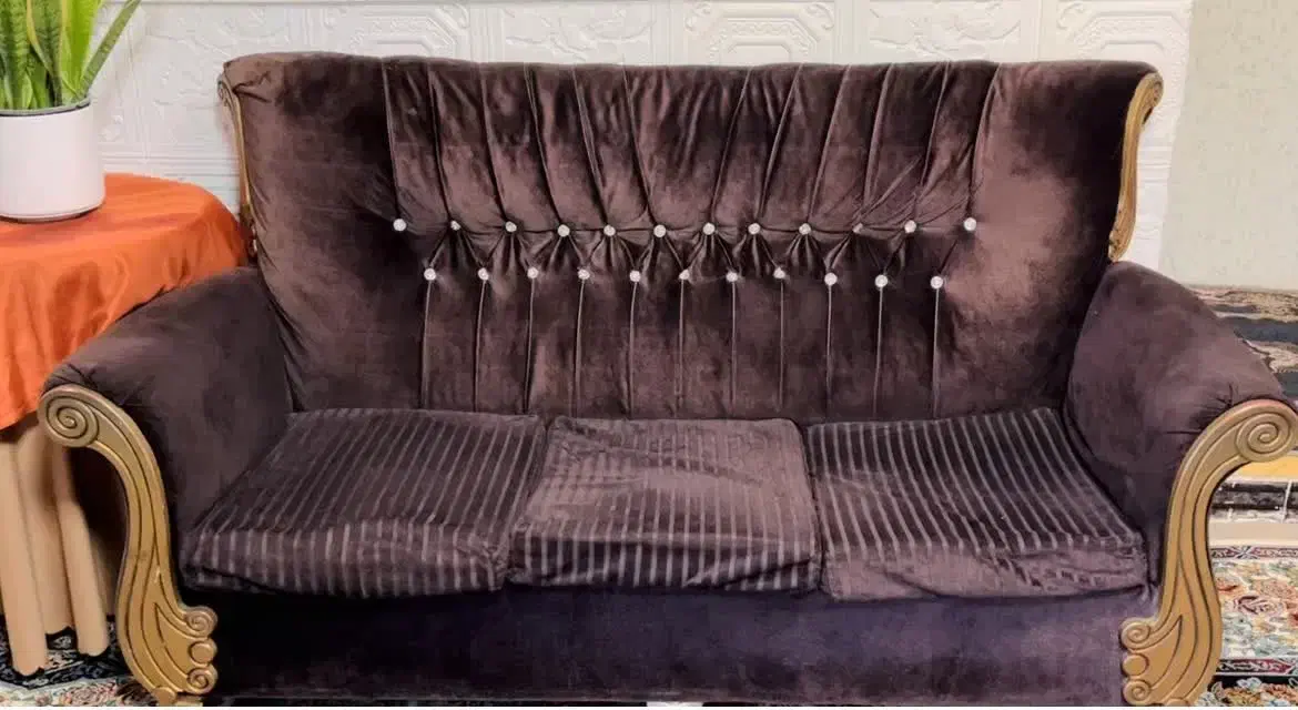 مبلمان ۷نفره فروش فوری|مبلمان خانگی و میز عسلی|قائم‌شهر, |دیوار