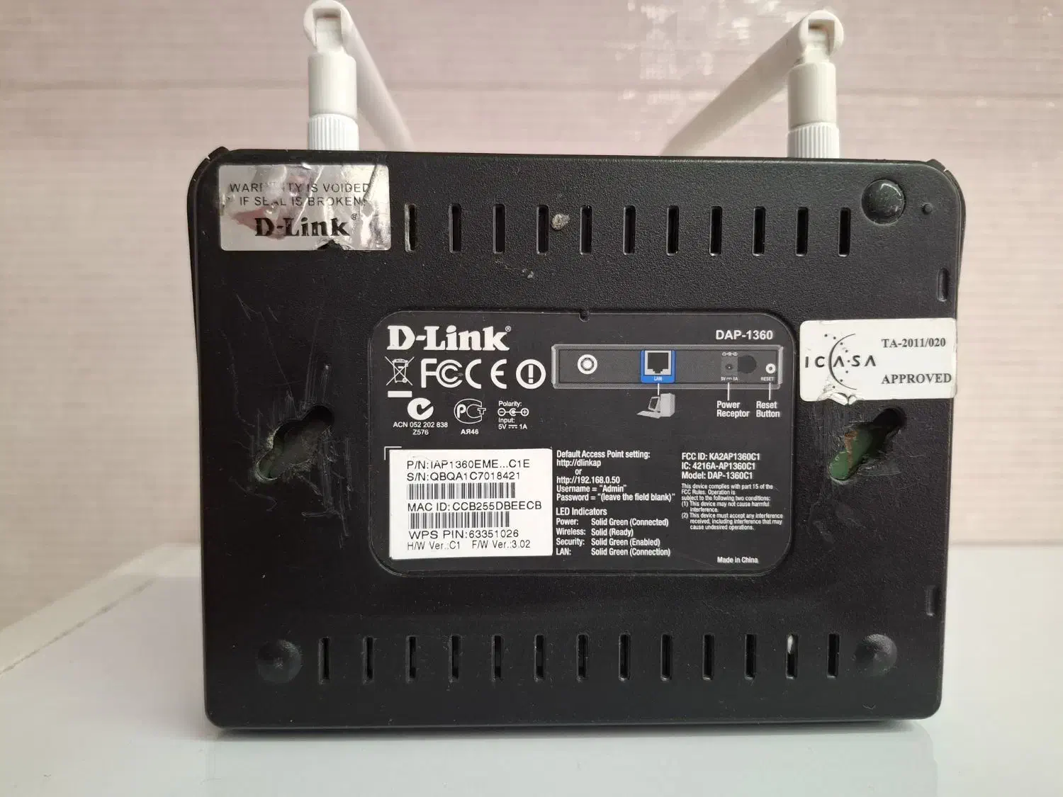 اکسس پوینت روتر دیلینک Link DAP1360|مودم و تجهیزات شبکه|اصفهان, کوجان|دیوار