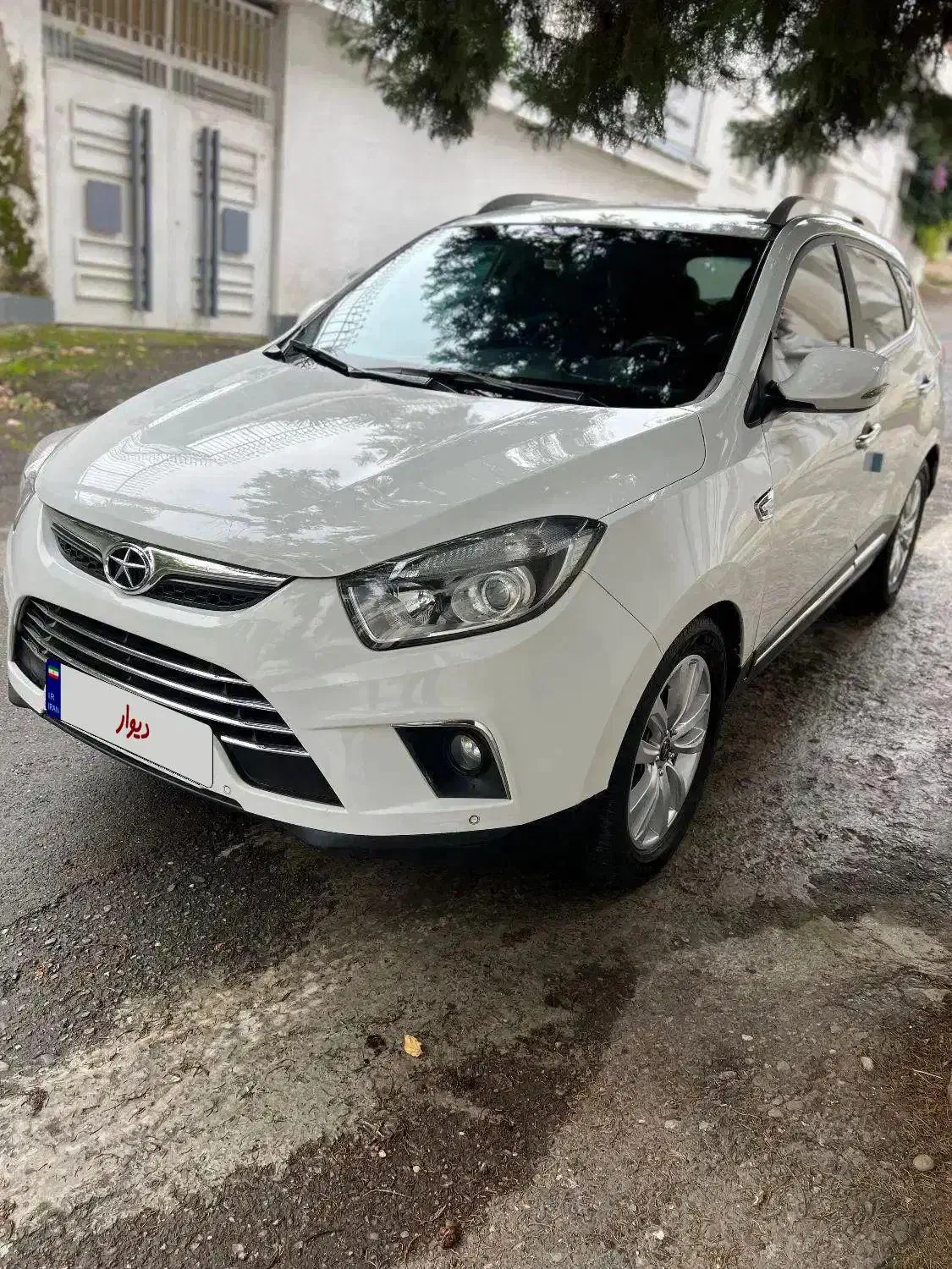 جک اس۵ مدل۱۳۹۵|خودرو سواری و وانت|لاهیجان, شیشه گران|دیوار