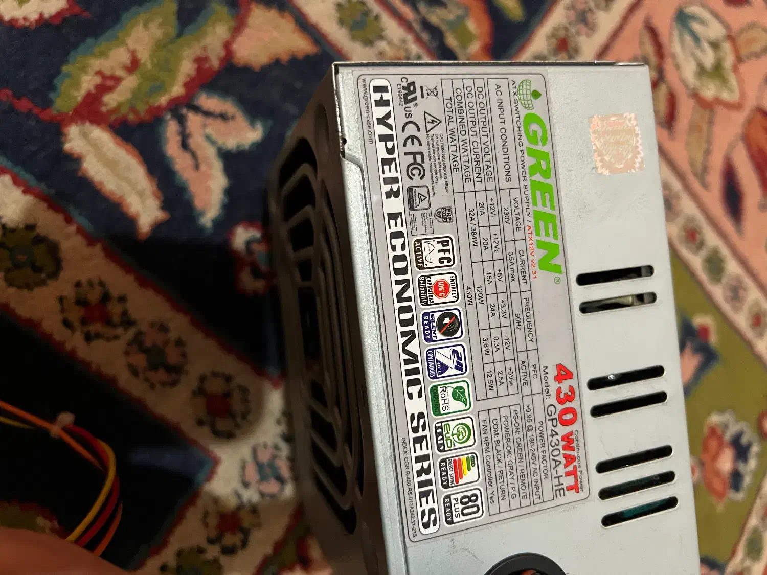 پاور ۴۳۰ وات گرین|قطعات و لوازم جانبی رایانه|فردیس, خیام غربی|دیوار