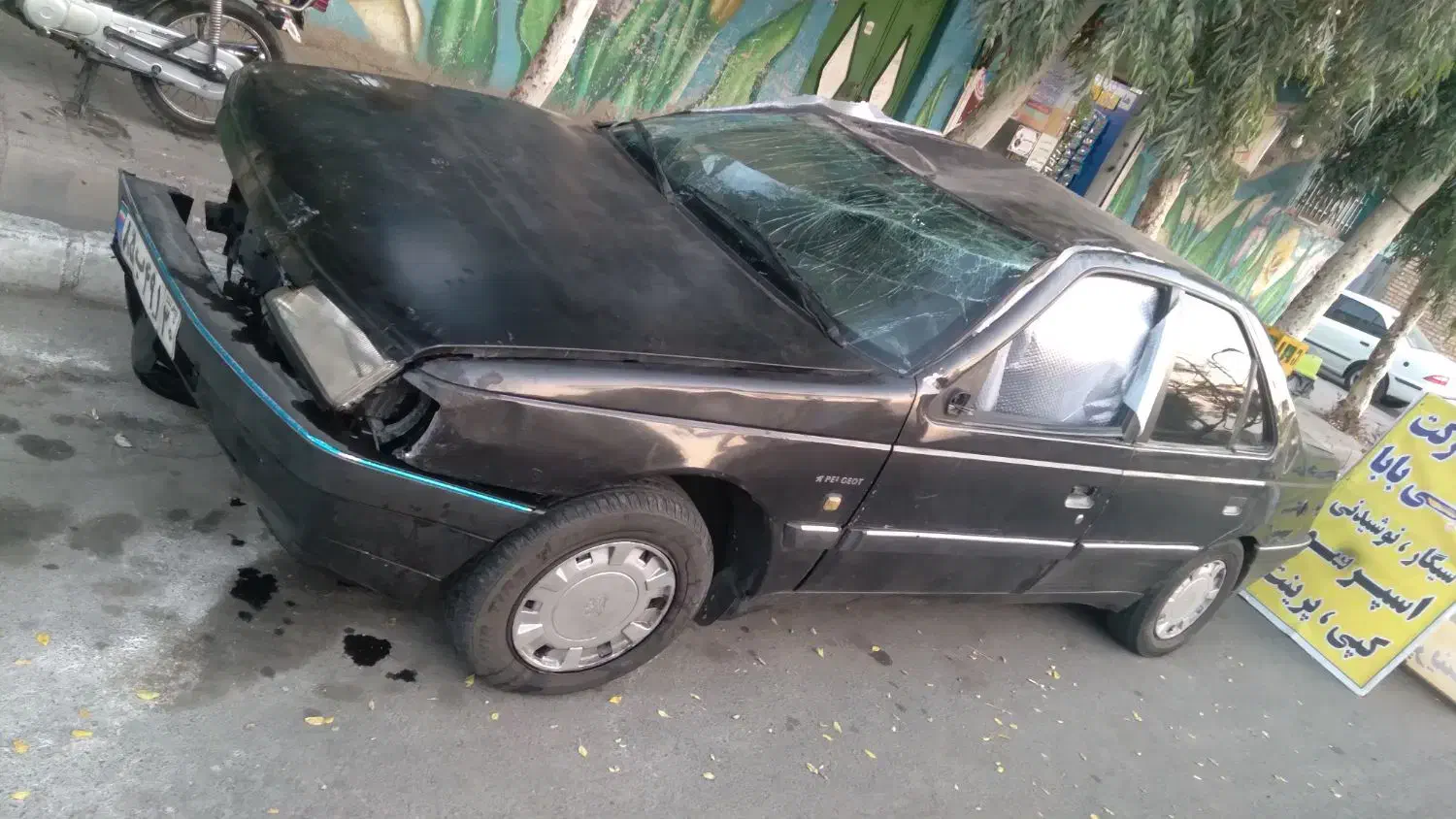 تصادفی ماشین تصادفی مدل 89 دوگانه فابریک بیرنگ|خودرو سواری و وانت|تهران, مسعودیه|دیوار