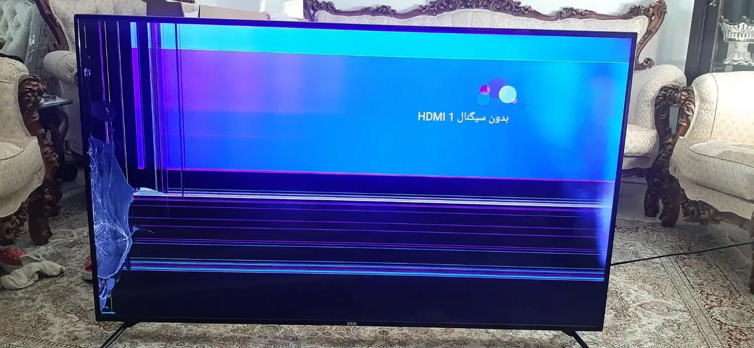 تلویزیون سام ۵۵ اینچ|تلویزیون و پروژکتور|تهران, قنات‌کوثر|دیوار