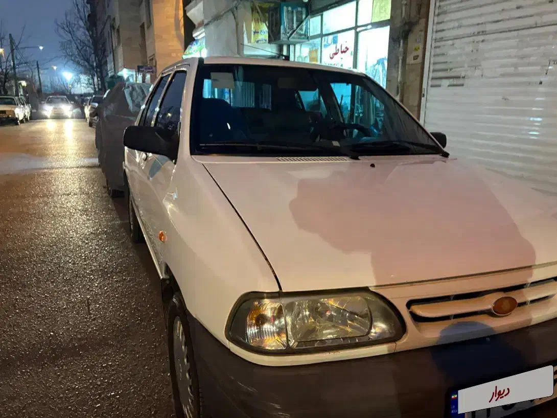 پراید سفید مدل ۹۹ کارکرد ۱۴۰هزار|خودرو سواری و وانت|تهران, سبلان (لشگر)|دیوار