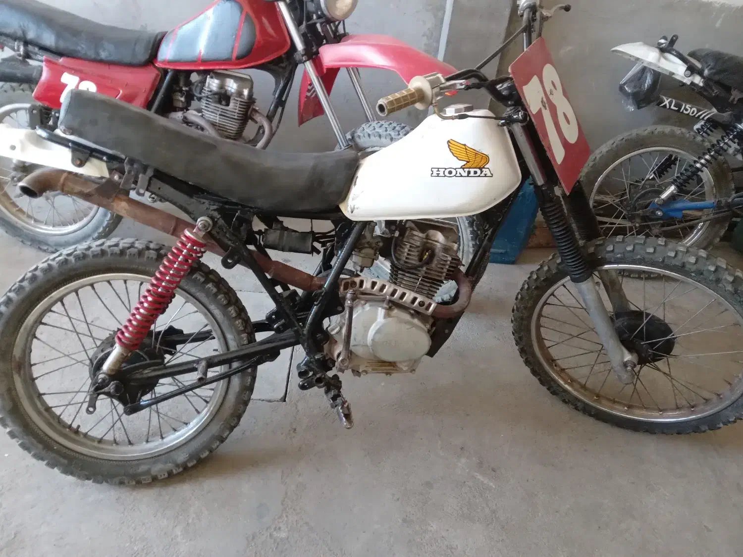 دوعدد تریل مزایده|موتورسیکلت|هریس, |دیوار