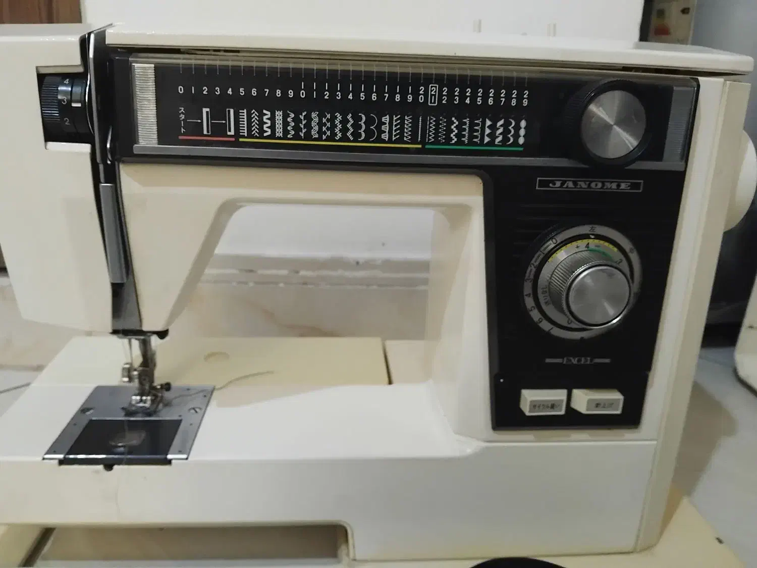 چرخ خیاطی ژانومه استوک ژاپن|چرخ خیاطی و ریسندگی|بیرجند, |دیوار