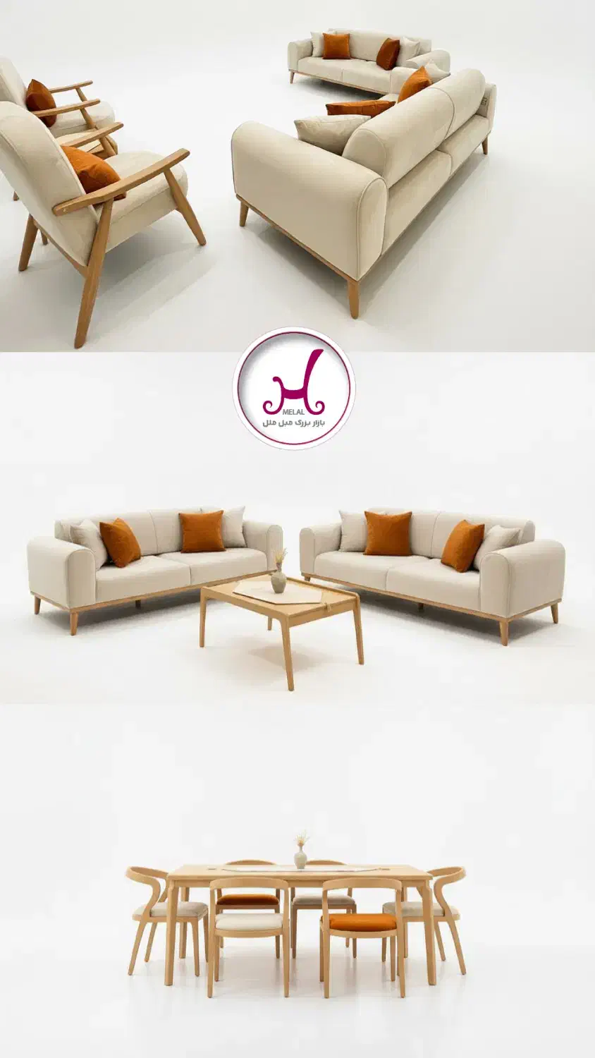 بازار بزرگ مبل ملل جرجیس ۳۶ماهه تامین اجتماعی|مبلمان خانگی و میز عسلی|بندرعباس, |دیوار