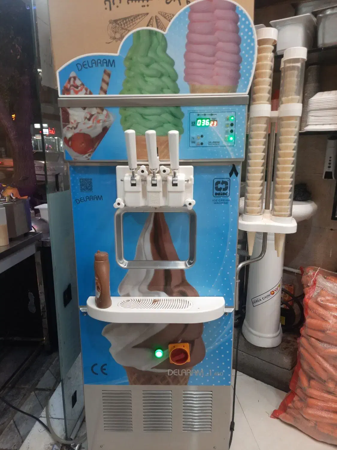 دستگاه بستنی نیک تک فاز|کافیشاپ و رستوران|اصفهان, شاهزاده ابراهیم|دیوار