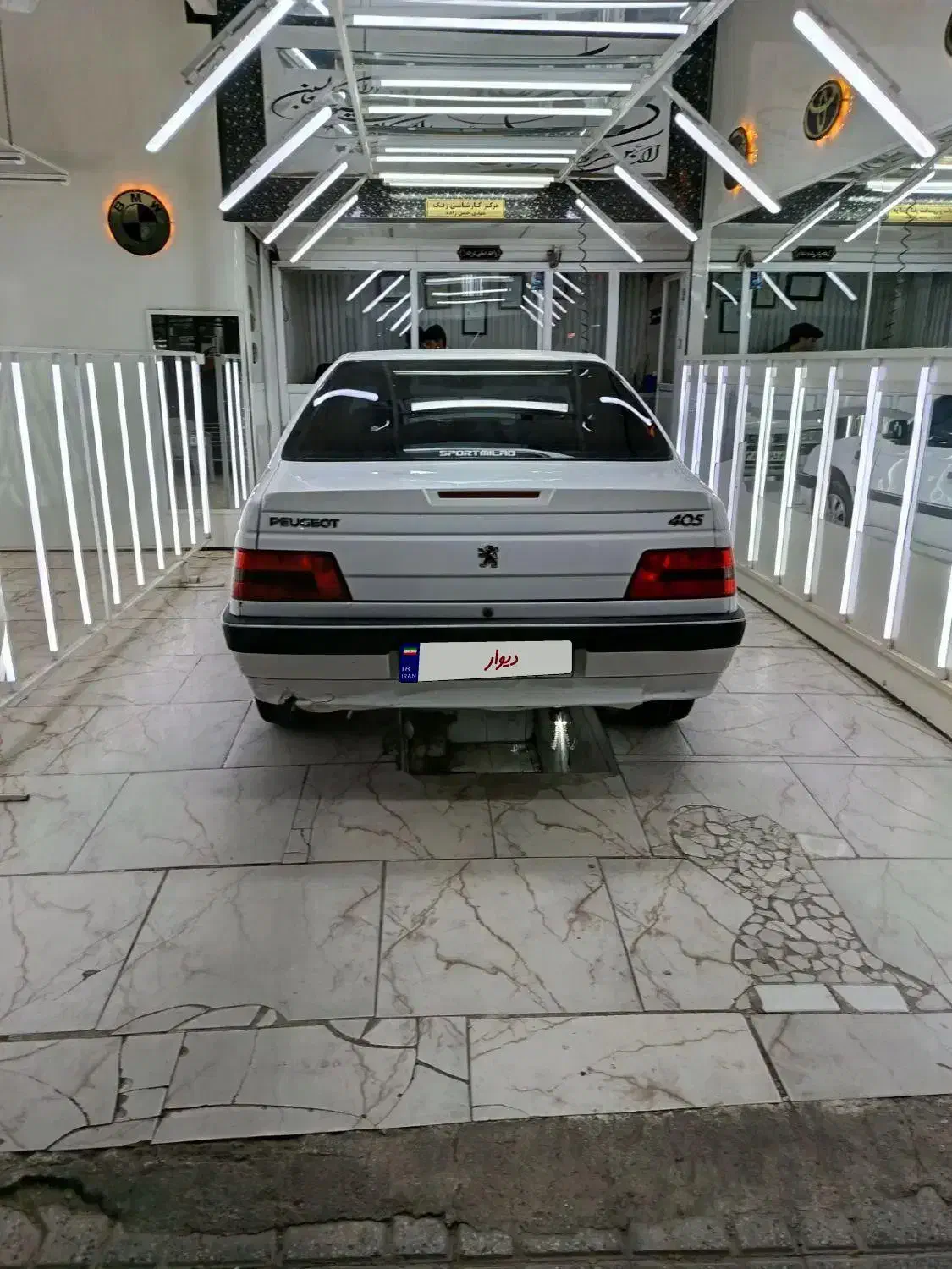 ماشین 405 slx|خودرو سواری و وانت|تربتحیدریه, بوستان باغ ملی|دیوار