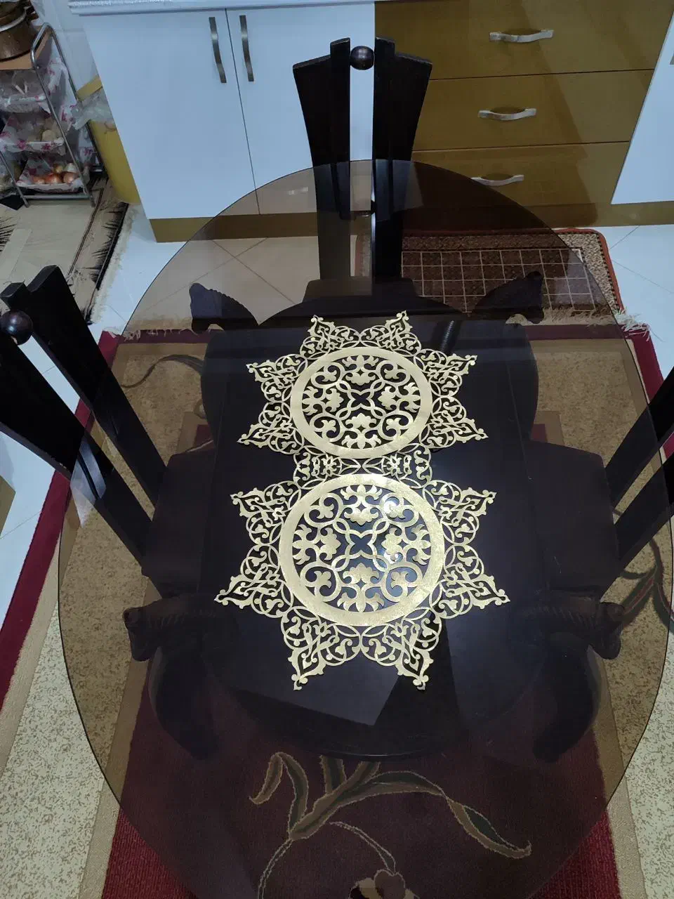 میز نهار خوری|میز و صندلی غذاخوری|قائن, |دیوار