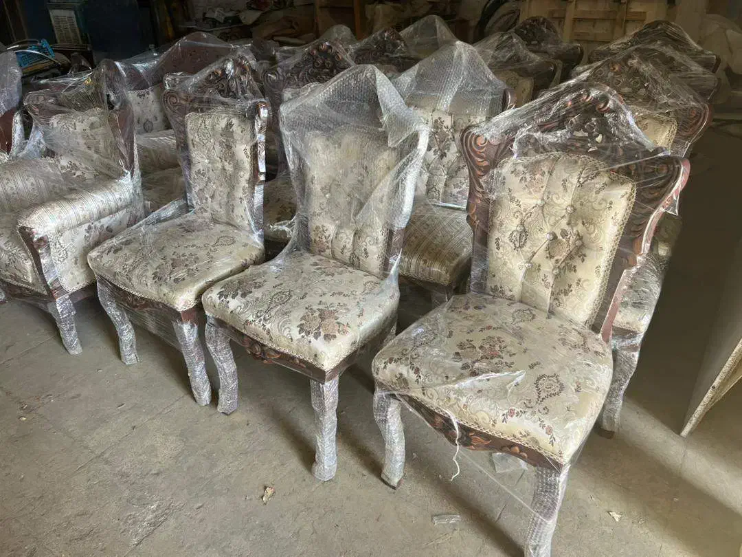 مبل استیل 7 نفره با میز غذاخوری 10 نفره وجلو مبلی|مبلمان خانگی و میز عسلی|باغستان, |دیوار