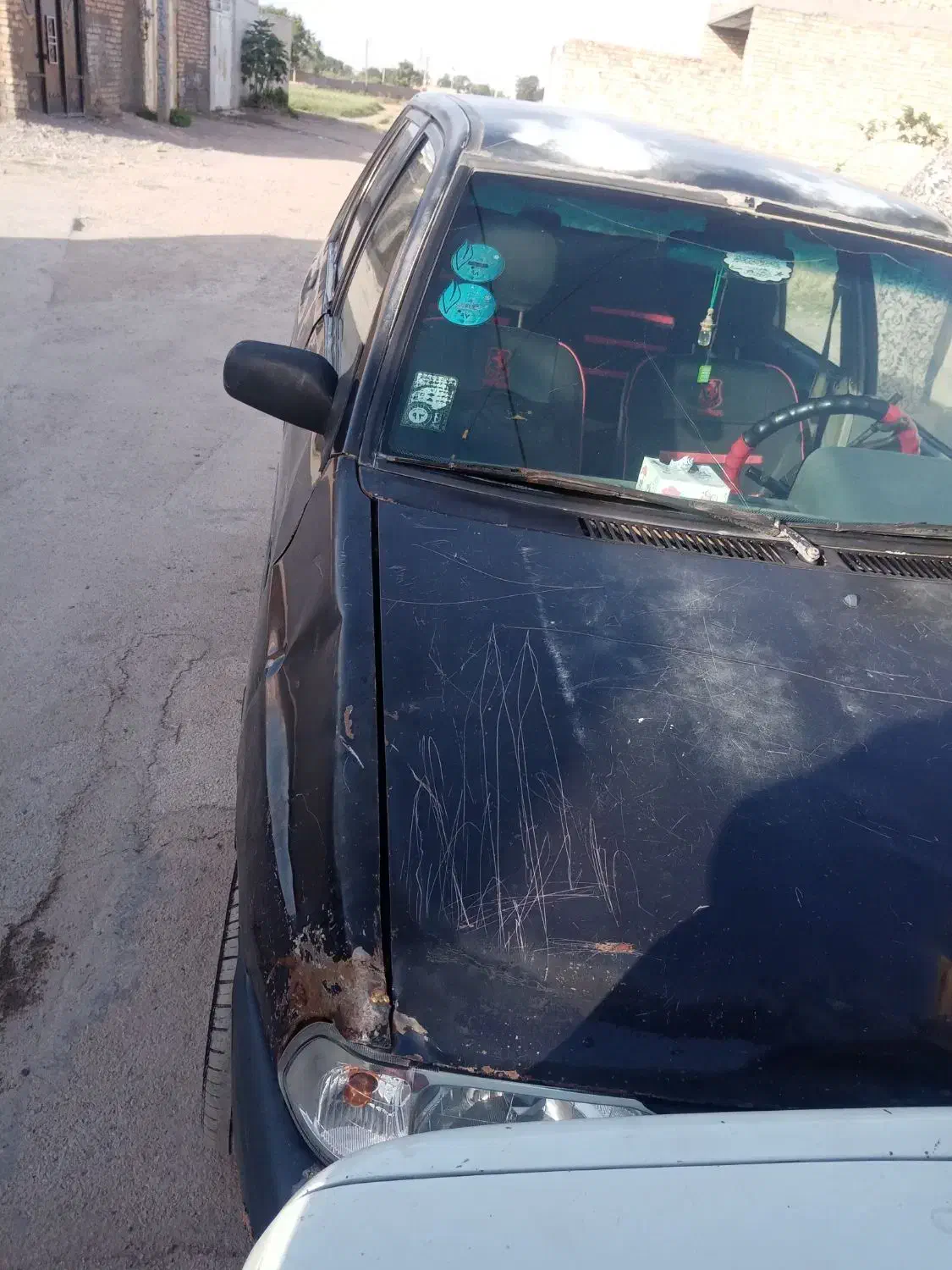 پراید مشکی مدل 83|خودرو سواری و وانت|نیشابور, کشتارگاه|دیوار