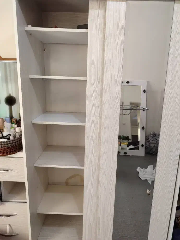 کمد دو در قاب اینه|جاکفشی، کمد، دراور|هشتگرد, فاز ۷ مهستان|دیوار