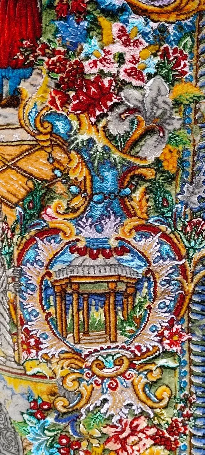 تابلو فرش دستباف سلاطین|تابلو فرش|شیراز, ابیوردی|دیوار