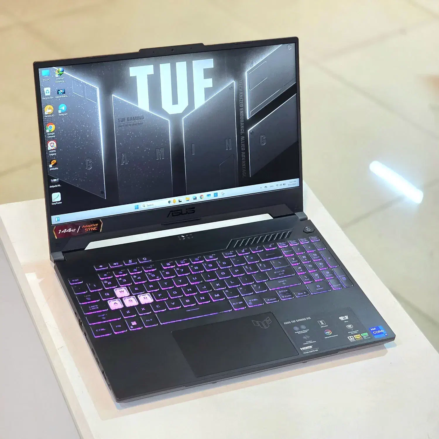 لپتاپ گیمینگ ASUS TUF Gaming FX507ZC4 پردازندهi7|رایانه همراه|شیراز, ملاصدرا|دیوار
