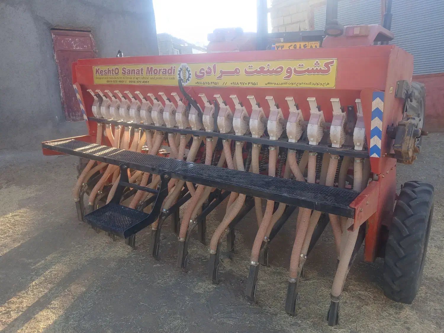 بذر کار ۱۹ ردیفه در حد صفر|ماشین‌آلات صنعتی|حسین آباد, |دیوار