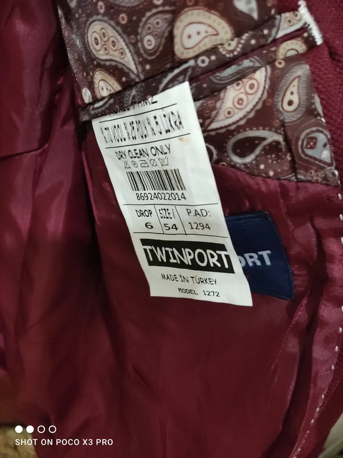 کت تک مردانه نونو سالم سایز 54|لباس|کلاردشت, |دیوار