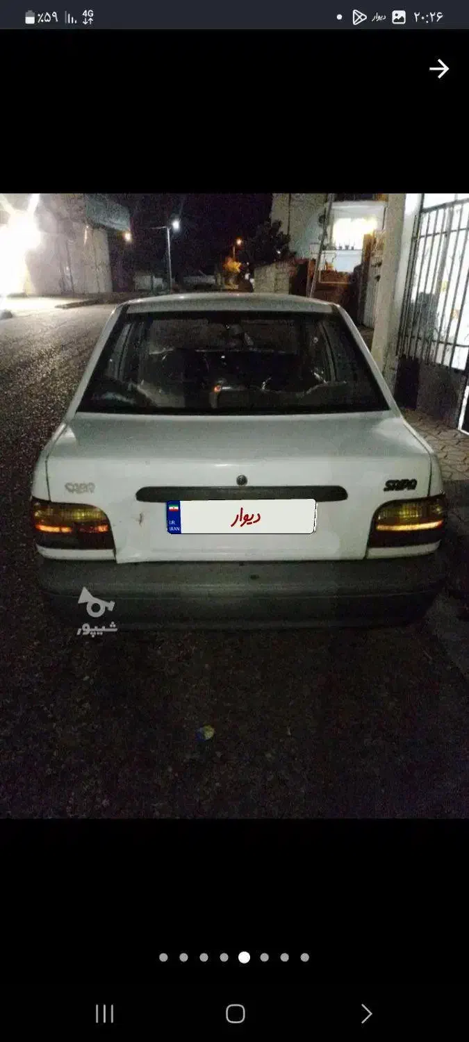 پراید۸۱ بنزینی شاسی سالم|خودرو سواری و وانت|لیسار, |دیوار