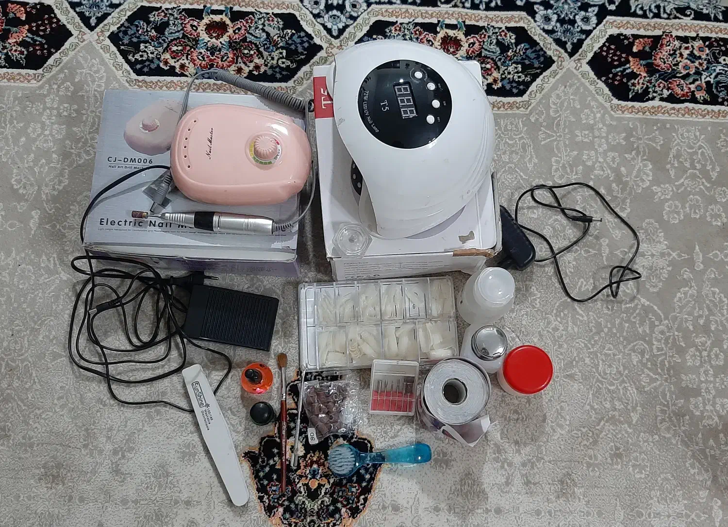 لوازم کاشت ناخن|آرایشی، بهداشتی، درمانی|شاهرود, |دیوار