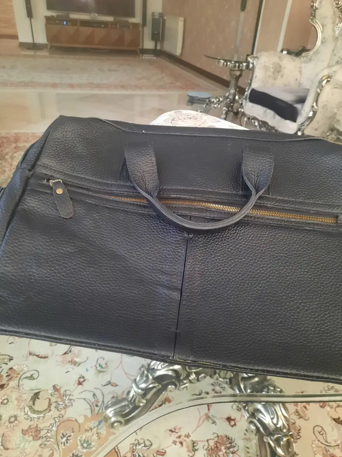 کیف چرم مردانه نو مشکی|کیف، کفش، کمربند|تهران, حکیمیه|دیوار