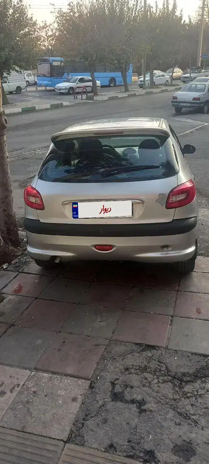 ۲۰۶ مدل ۸۶ فنی سلامت سلامت|خودرو سواری و وانت|قدس, شهرقدس|دیوار