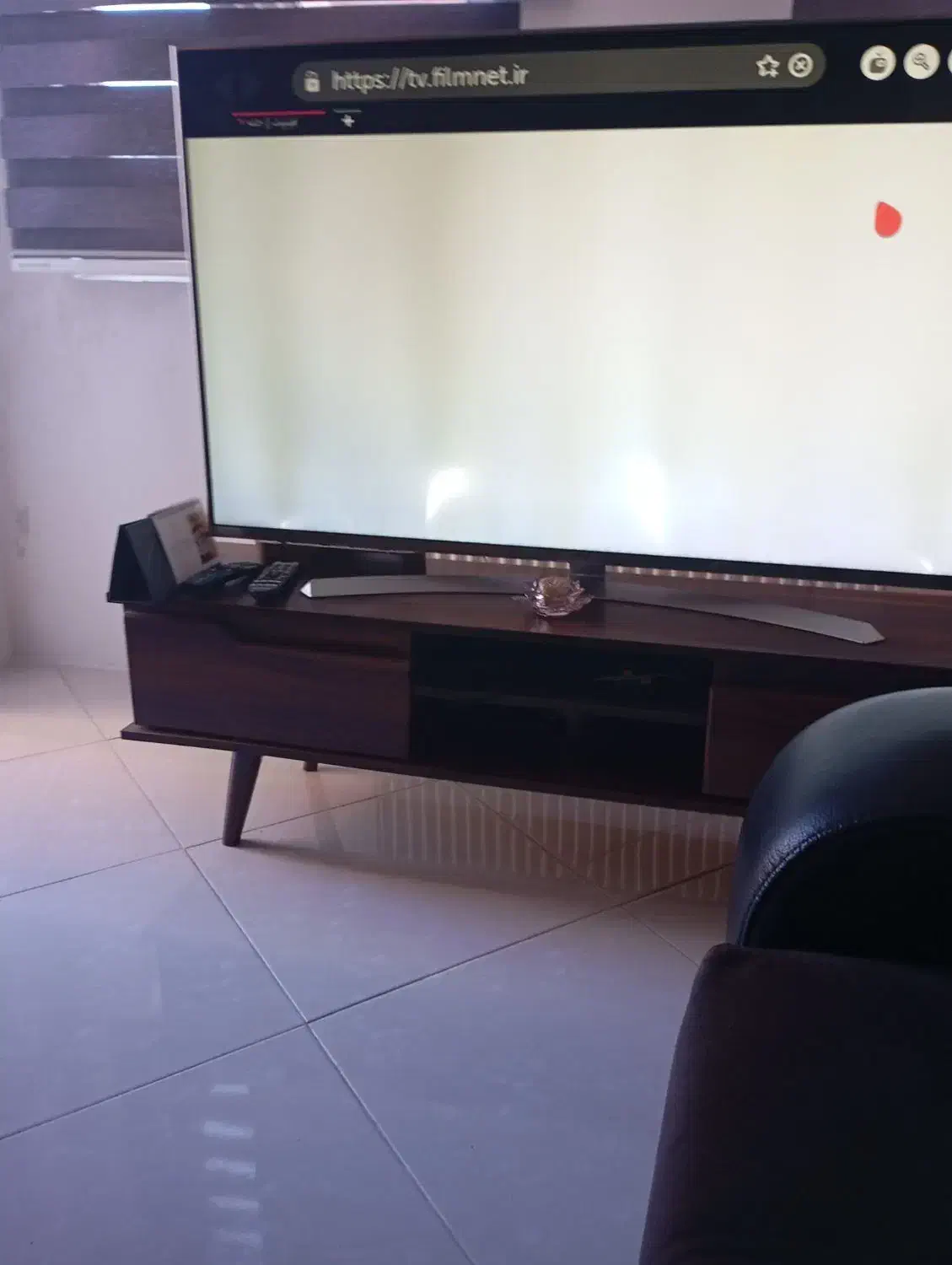 تلوزیون الجی 55 اینچ|تلویزیون و پروژکتور|بندر انزلی, زنبق|دیوار