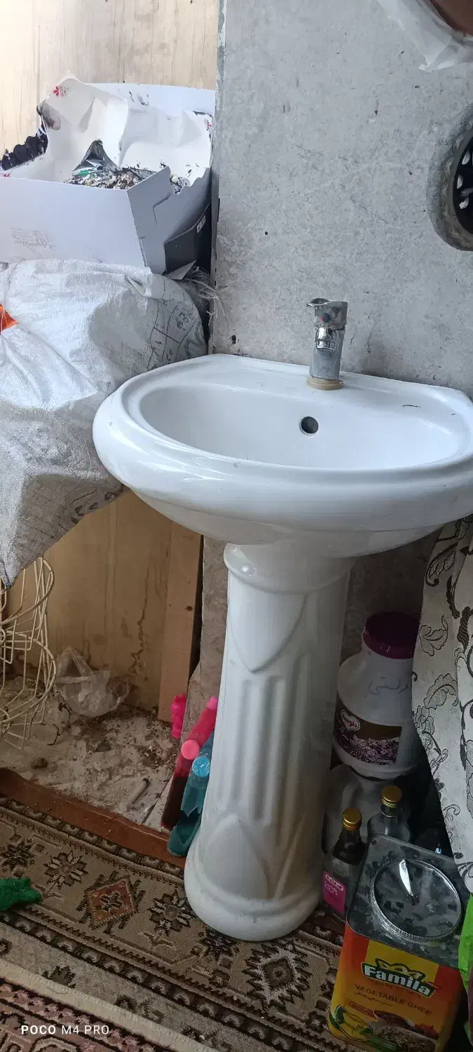 روشویی با شیر|لوازم سرویس بهداشتی|رباط‌کریم, مسکن مهر آبشناسان|دیوار