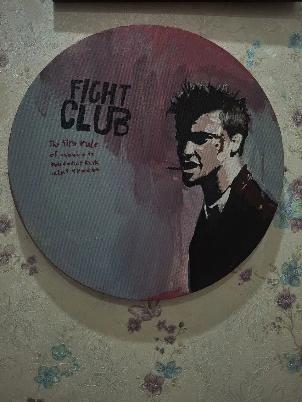 تابلو نقاشی (Fight club)|تابلو، نقاشی، عکس|اسلام‌شهر, شهرک لاله|دیوار