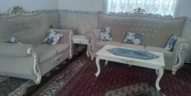 مبل ارزان۷نفره|مبلمان خانگی و میز عسلی|همدان, |دیوار