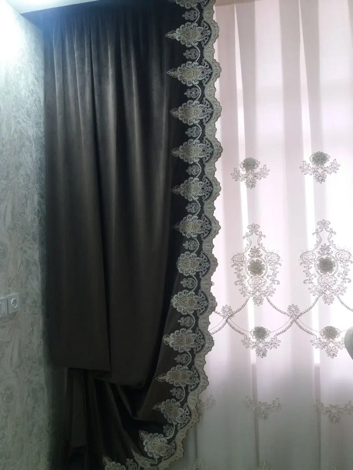 والان پرده|پرده، رانر، رومیزی|دورود, |دیوار