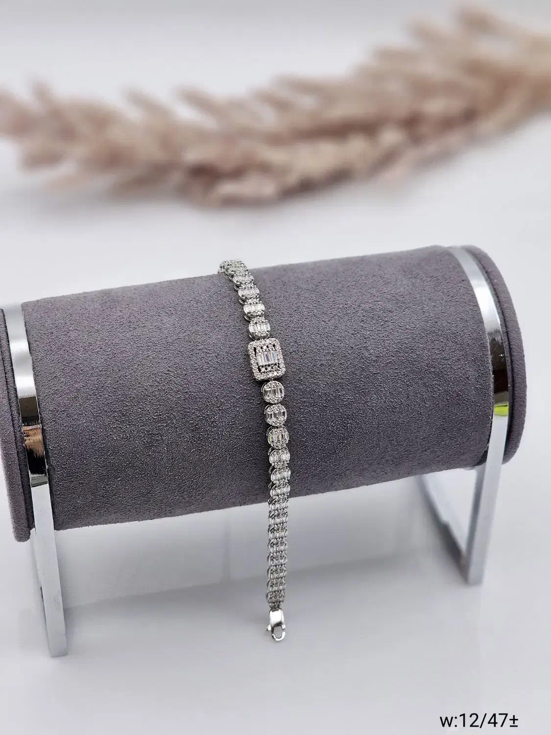 دستبند قلب نقره صورتی پینک مارکیز جواهری ۹۲۰۲|بدلیجات|تبریز, |دیوار