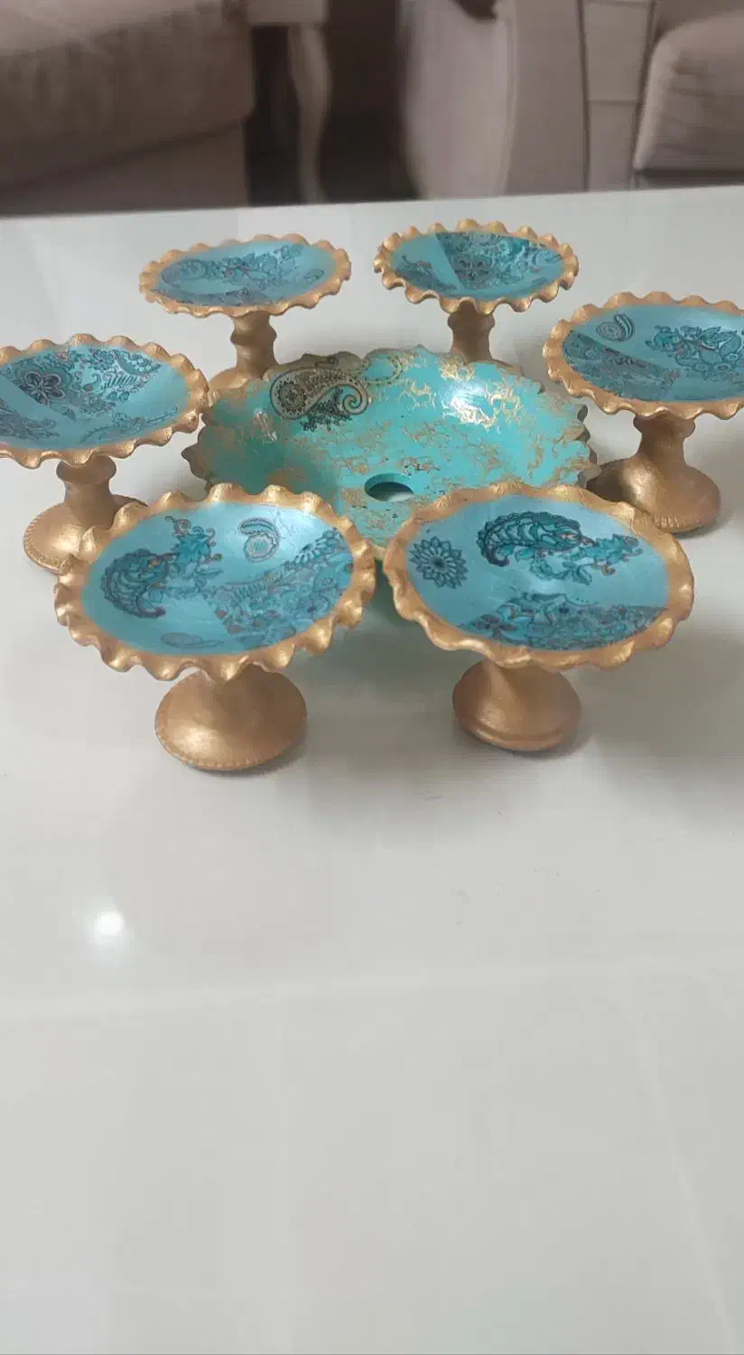 سرویس هفت سین|صنایع دستی و سایر لوازم تزئینی|گنبد کاووس, |دیوار