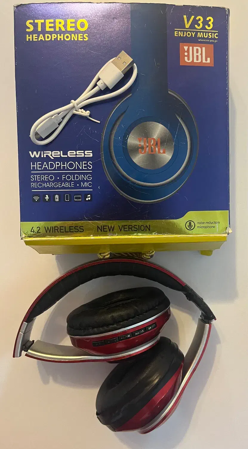 هدفون بلوتوثی JBl v33|لوازم جانبی موبایل و تبلت|اهواز, کیان اباد|دیوار
