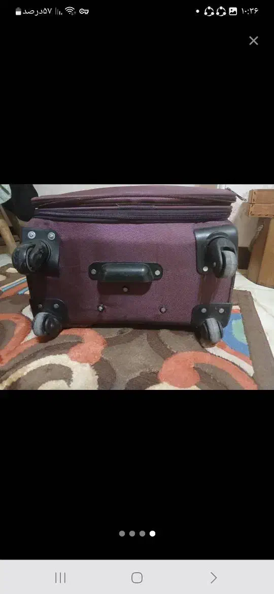 چمدان متوسط درحد نو|کیف، کفش، کمربند|پردیس, فاز ۴|دیوار