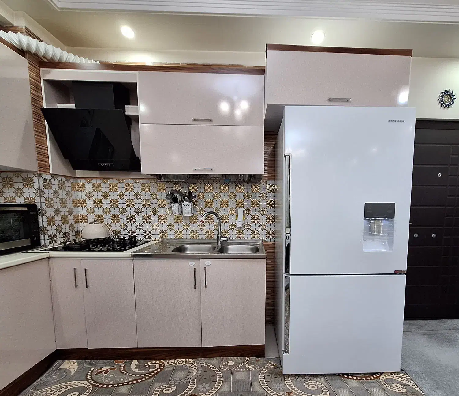 کابینت کارکرده mdf|آب‌چکان و نظم‌دهنده ظروف|قدس, شهرک دانش|دیوار